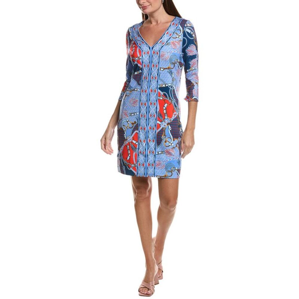 Gretchen Scott Womens  Jersey Bordertown Dress